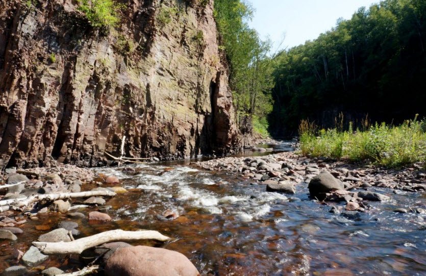 Devils Track Falls State Wayside, Minnesota, USA